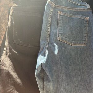 L.L BEAN favorite fit jeans Size 10 petite Reg LOT OF 2